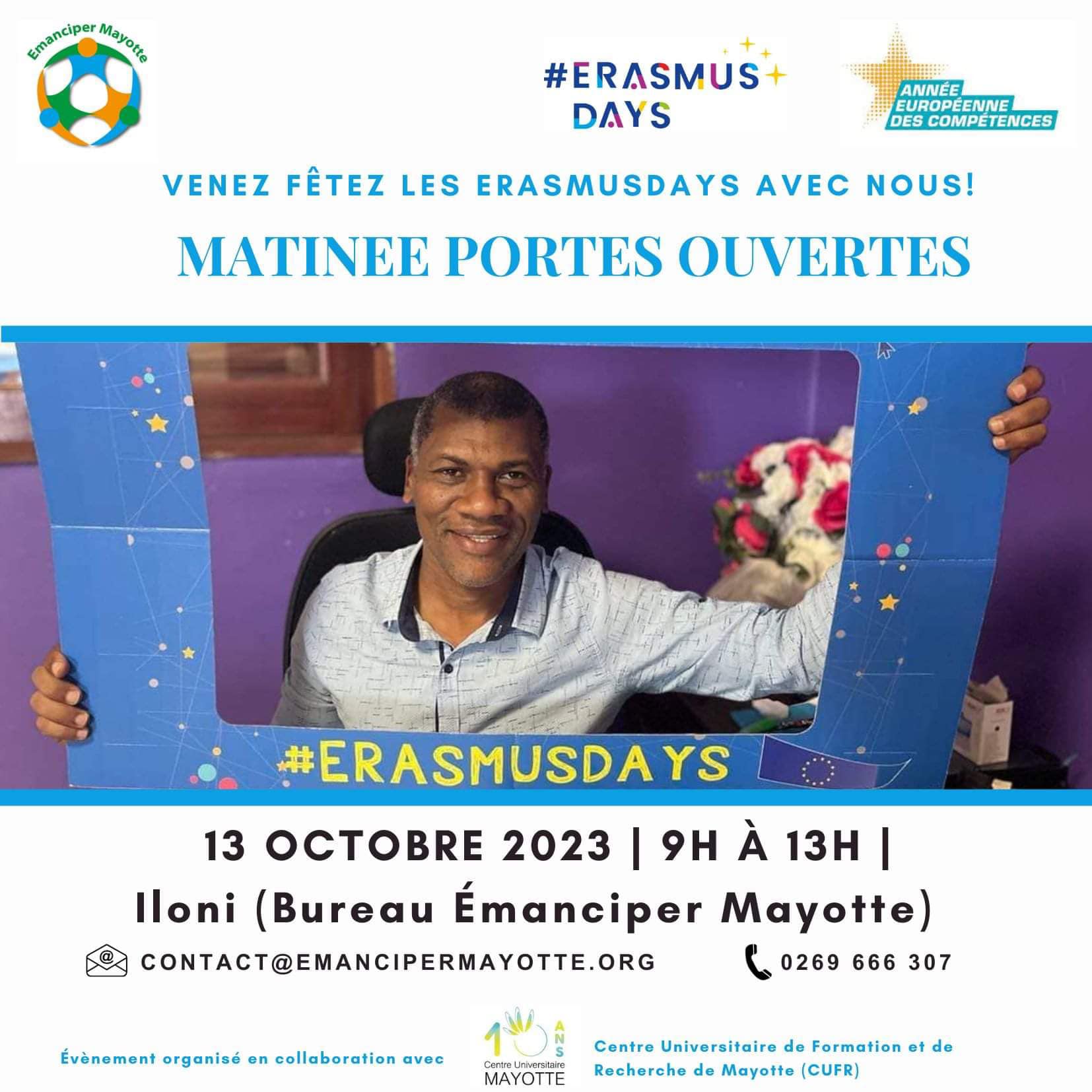 Erasmusdays 2023 by Emanciper Mayotte